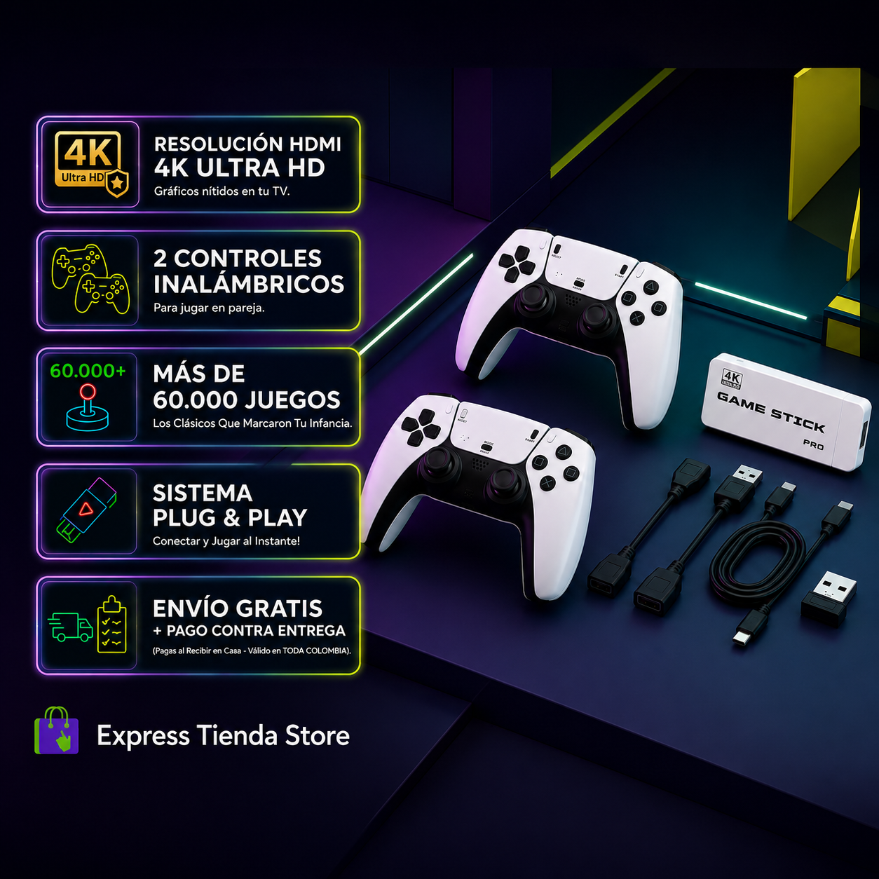 ¡Vuelve a vivir tu infancia con la Consola Retro de +60.000 Juegos! 🎮