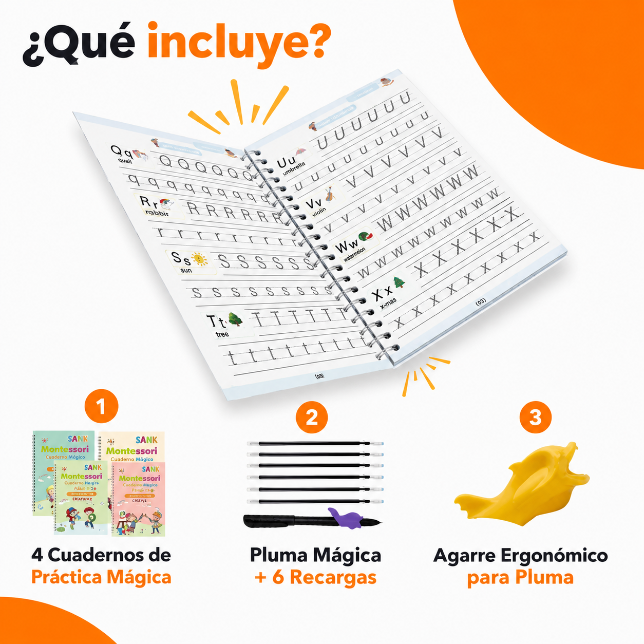 Kit Libros De Caligrafia Montessori